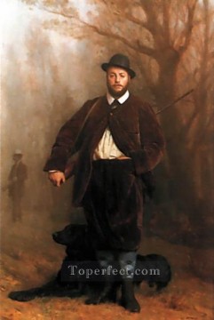 エドゥアール・デレサート ジャン・レオン・ジェロームの肖像 Oil Paintings